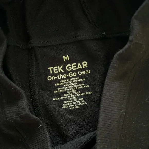 Tek Gear Black Joggers - medium - Picture 3 of 4